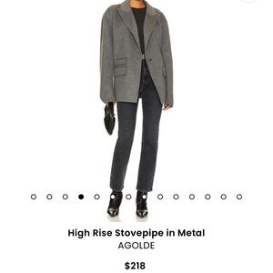 Agolde HighRise StovePipe Jeans